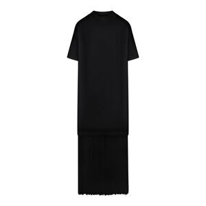 Alaia Women Cotton T-Shirt With Fringes